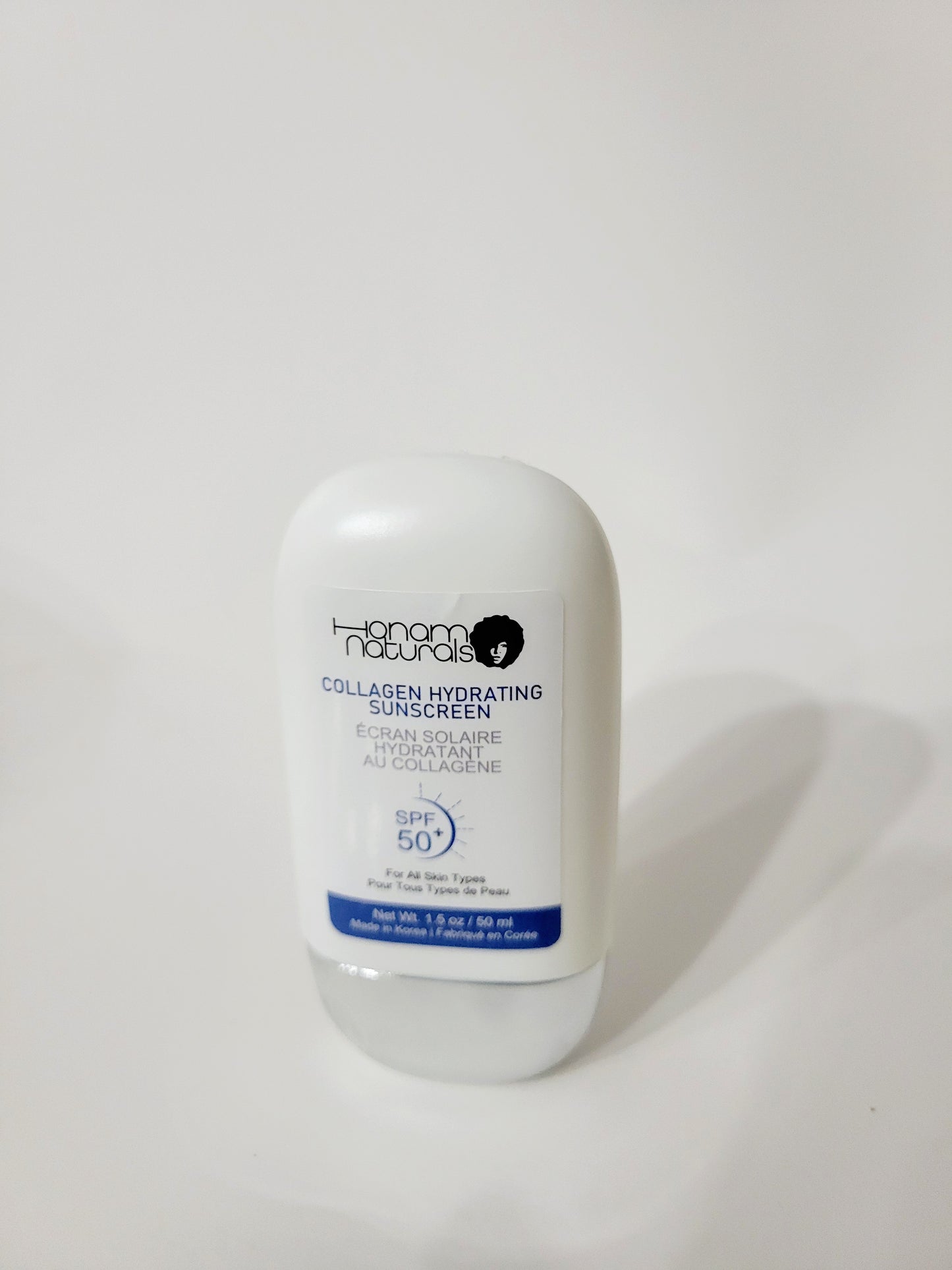 SPF 50 Hydrating Sunscreen with Collagen – Lightweight, Moisturizing & Made for Sensitive Skin