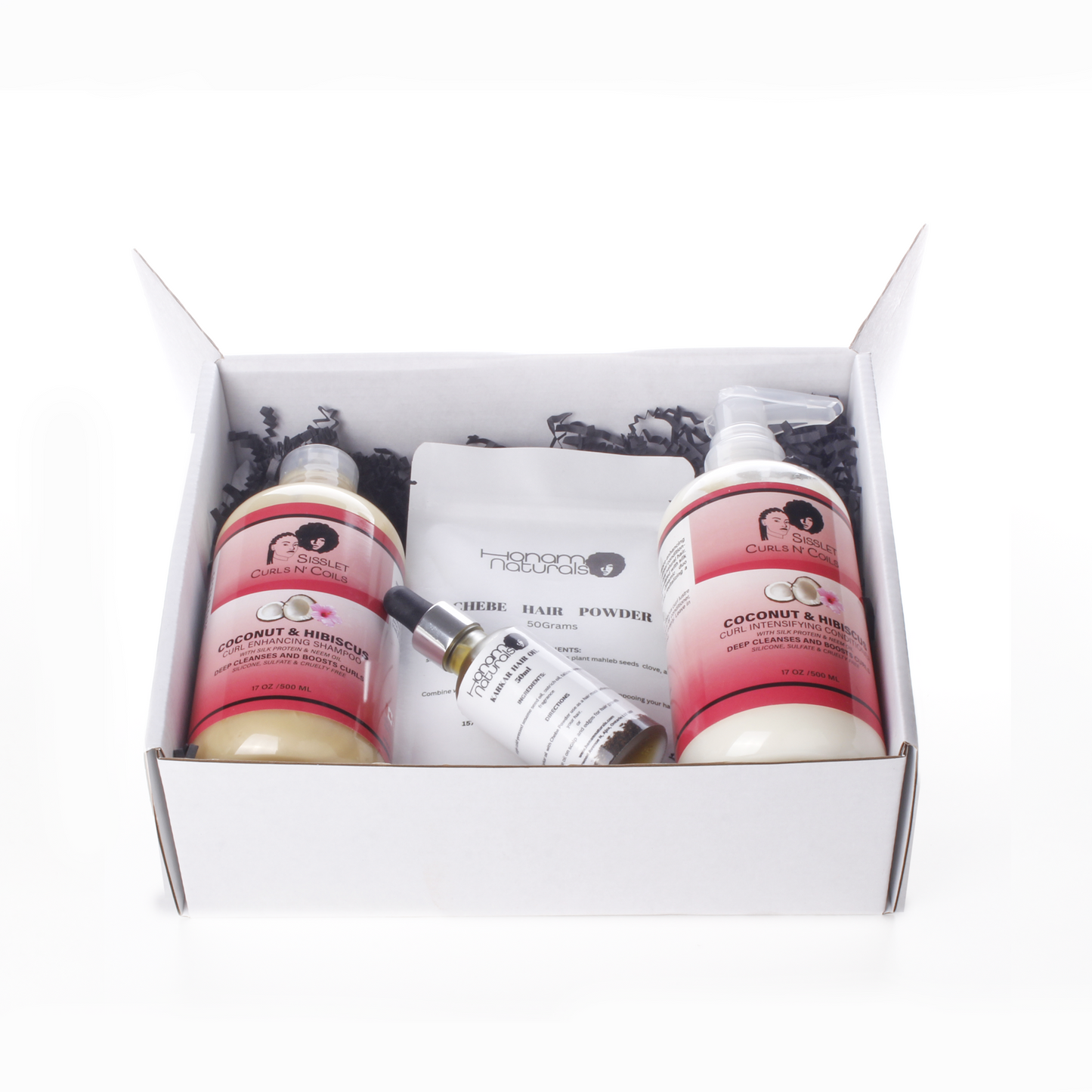 LUXURIANT HAIR GROWTH KIT WITH CHEBE POWDER KIT LUXURIANT DE CROISSANCE CAPILLAIRE AVEC POUDRE DE CHEBE.