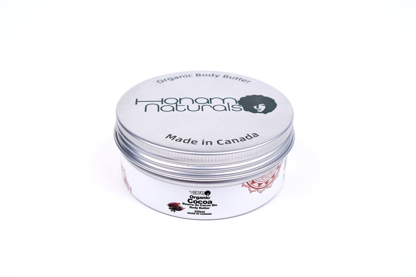 HONAM NATURALS COCOA BODY BUTTER - HONAM NATURALS BEURRE CORPOREL AU CACAO
