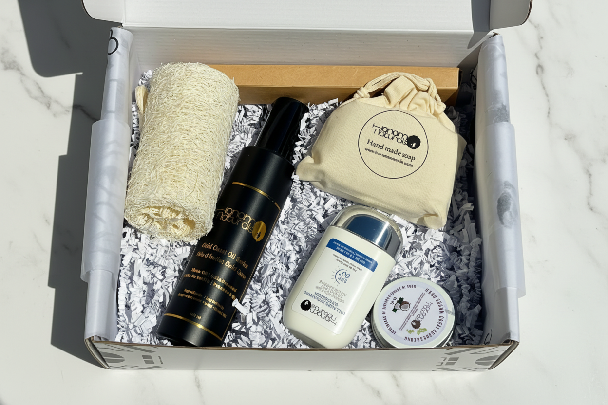 The Essence of Wellness Box — sophisticated and timeless.