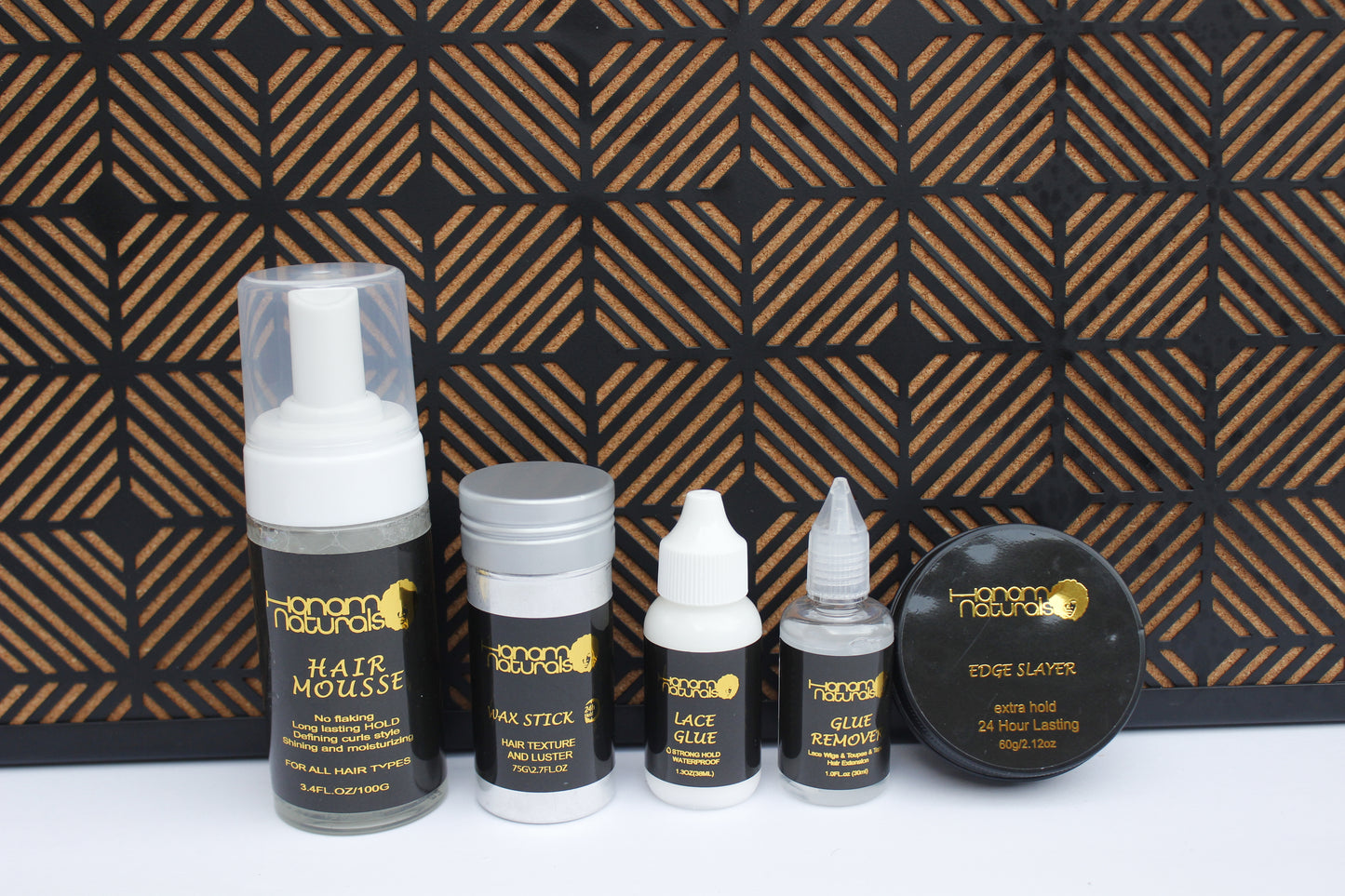 HONAM NATURALS 9-PIECE WIG KIT   KIT DE 9 PIÈCES POUR PERRUQUES HONAM NATURALS :