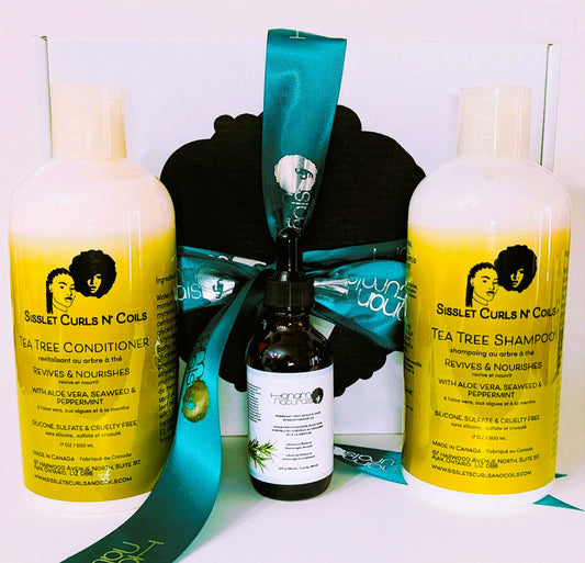 Gift  day  6  - Tea Tree  and Rosemary Healthy Scalp Box