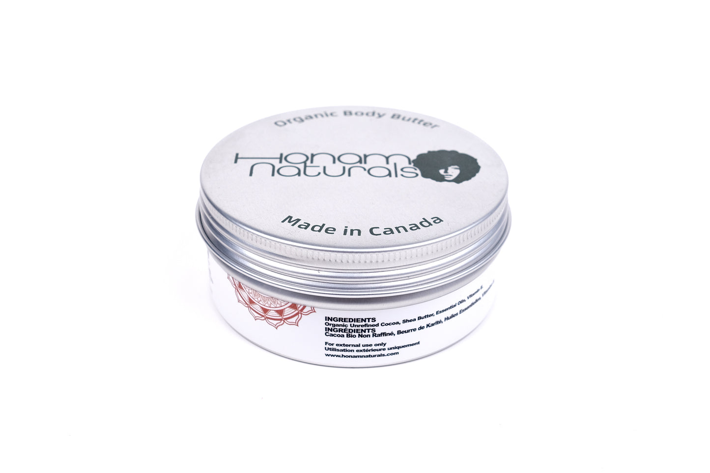 HONAM NATURALS COCOA BODY BUTTER - HONAM NATURALS BEURRE CORPOREL AU CACAO