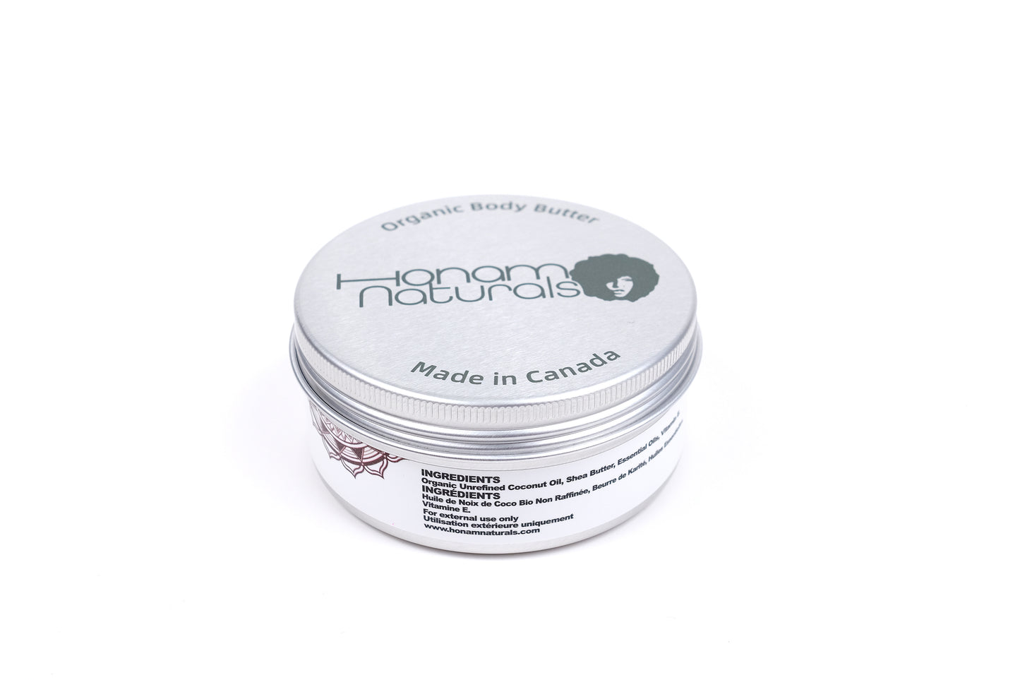 HONAM NATURALS COCONUT BODY BUTTER-   HONAM NATURALS BEURRE CORPOREL À LA NOIX DE COCO
