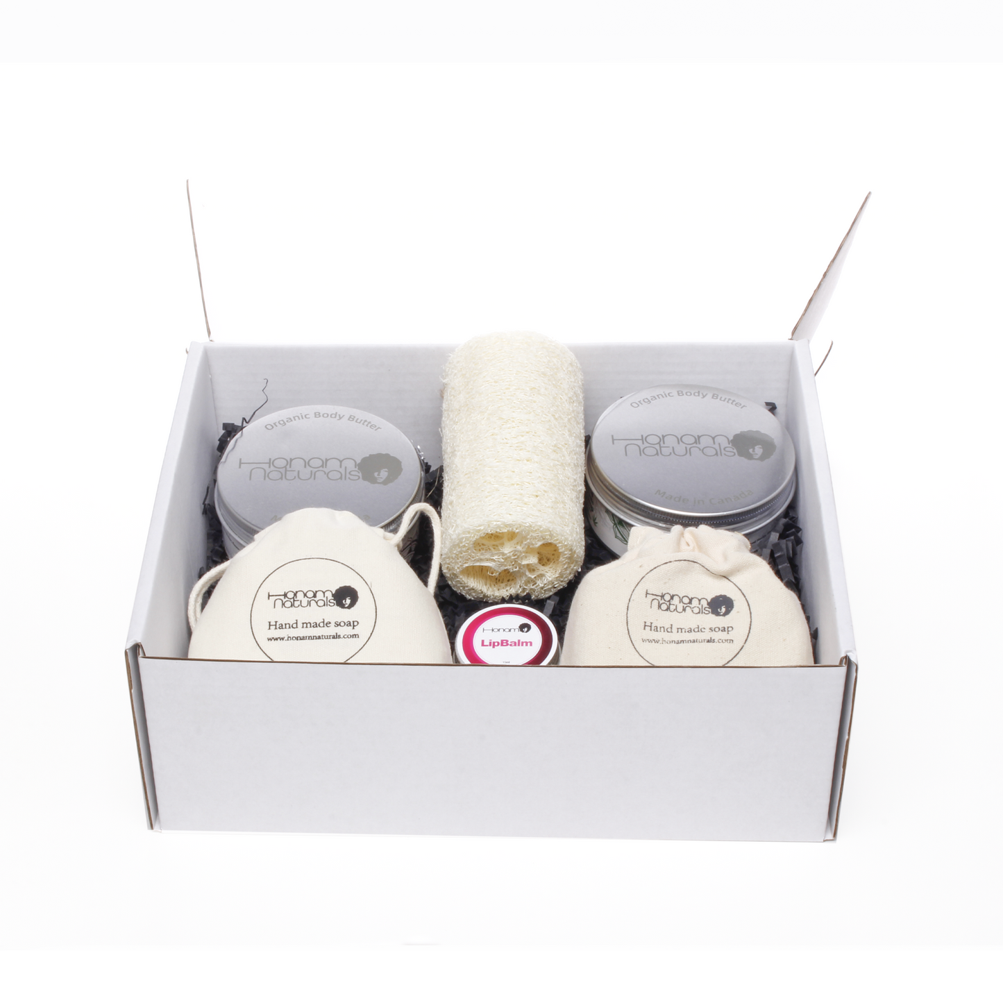 Exfoliating & Body Glo Box - Cocoa & Hemp Butter