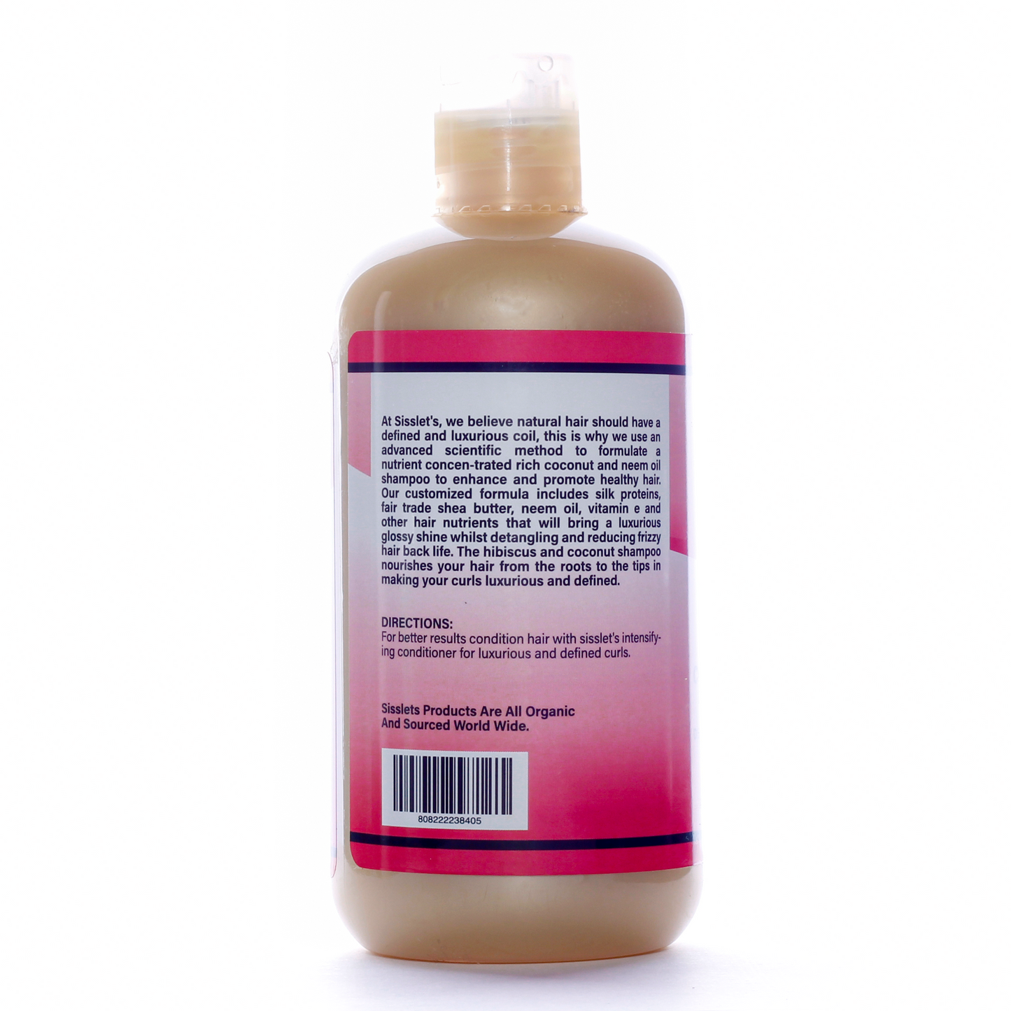 Sisslet Coconut & Hibiscus Curl Enhancing Shampoo 500ML