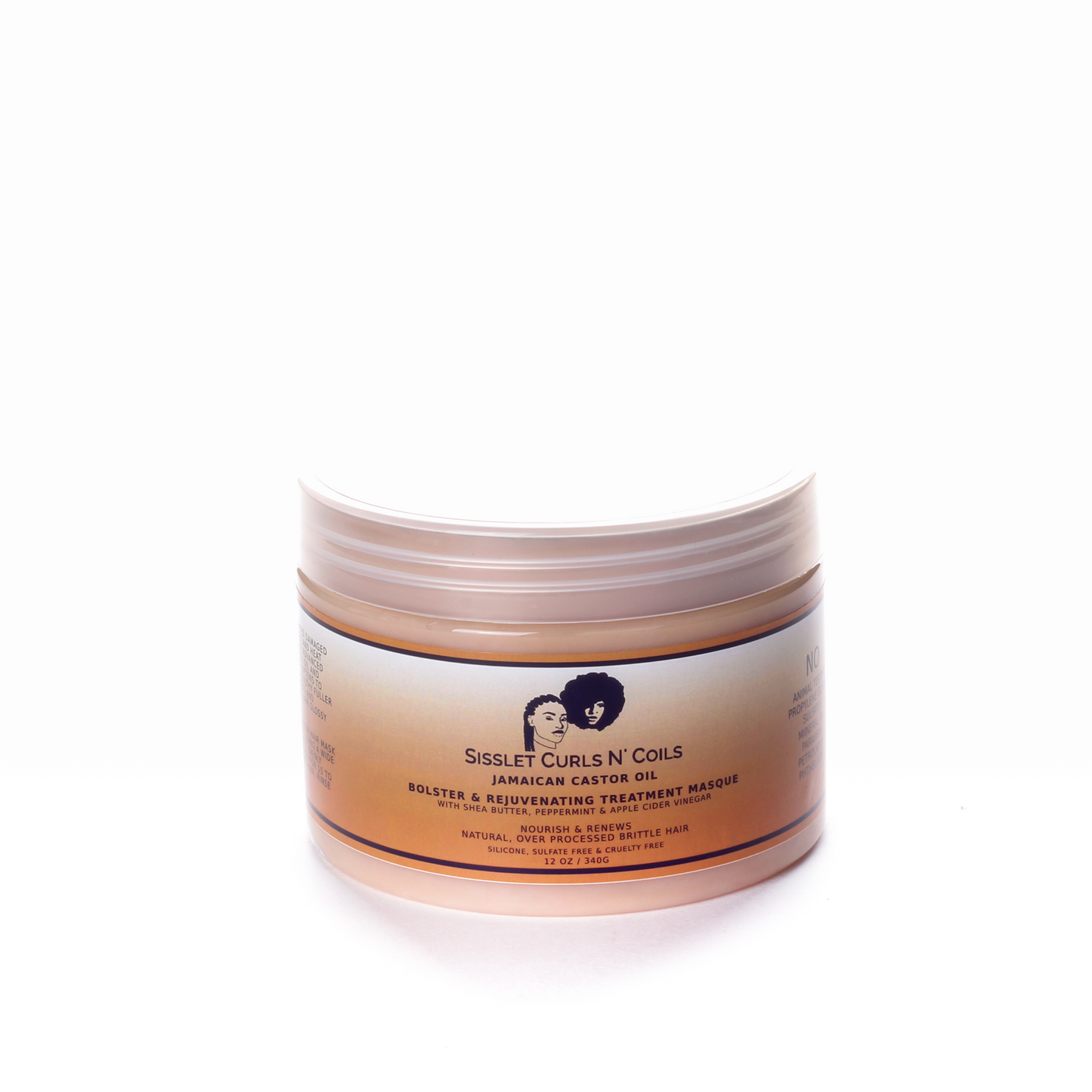 Shea and Castor Oil Masque  340G