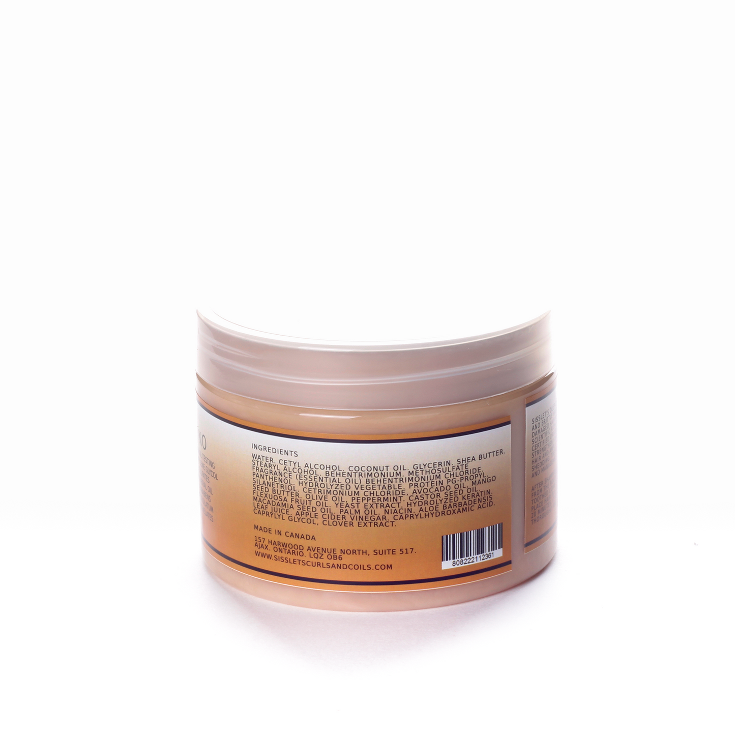 Shea and Castor Oil Masque  340G