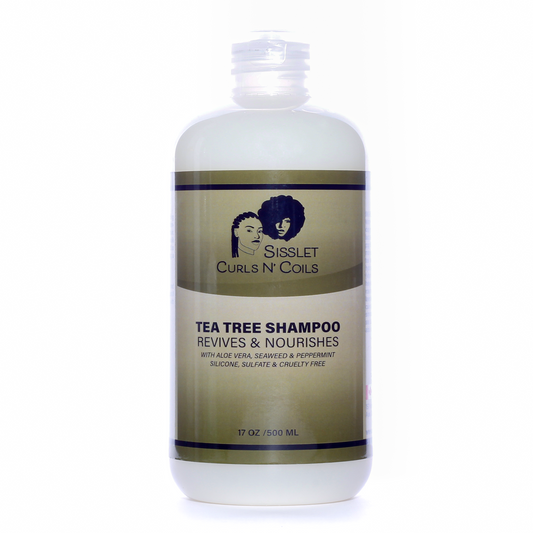 SISSLET TEA TREE SHAMPOO & PEPPERMINT  - 500ML